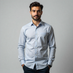 Stylish & Smart Looking Trendy Cotton Oxford Long Sleeve Casual Shirt For Men